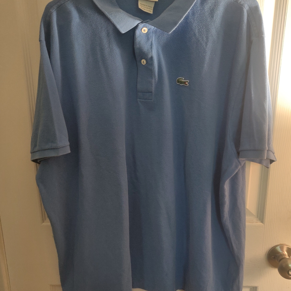 Lacoste Men's Blue Polo Shirt (Size 3XL)